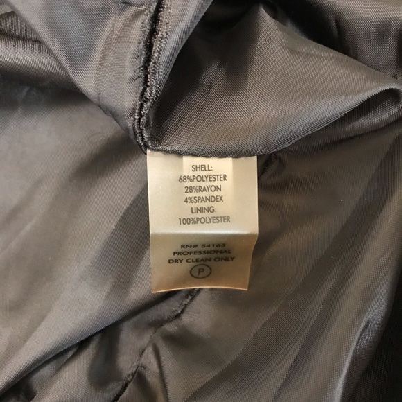 Calvin Klein Black & Grey Striped Cap Sleeve Dress - Picture 14 of 14